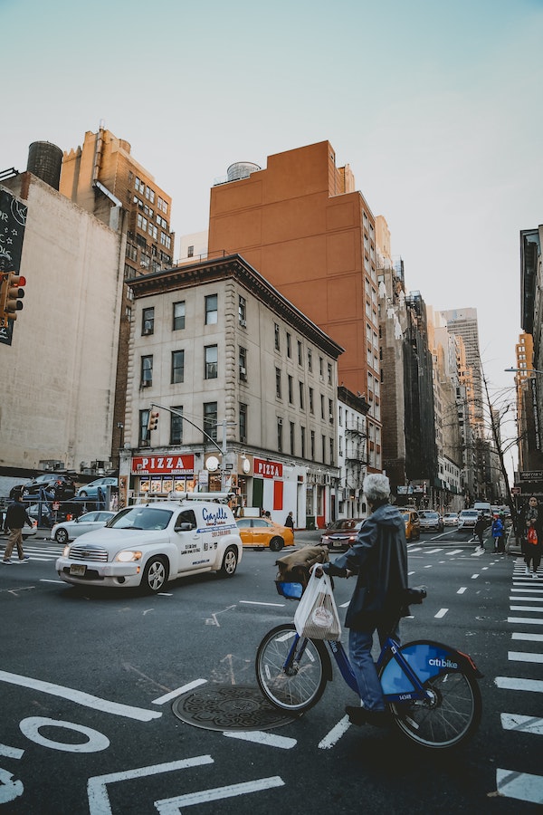 view of a pizza spot in manhattan | Better Together Here