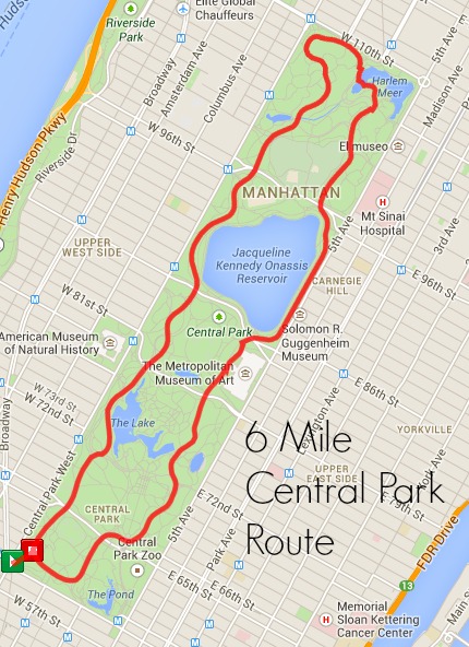 central park loop map | Better Together Here