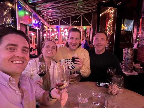 a group of friends at es bar in the Upper West Side of NYC | Better Together Here