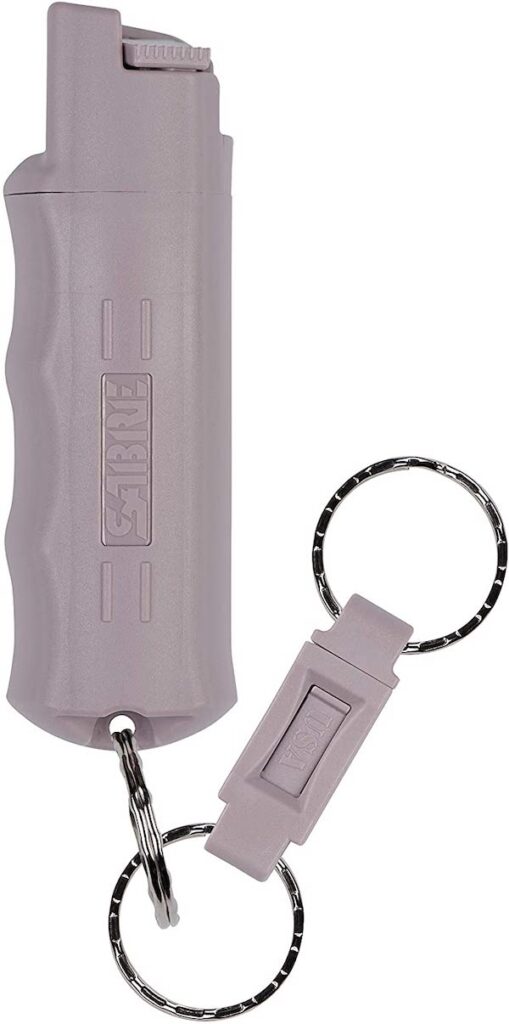 a keychain pepper spray is great for putting on your keys | Better Together Here