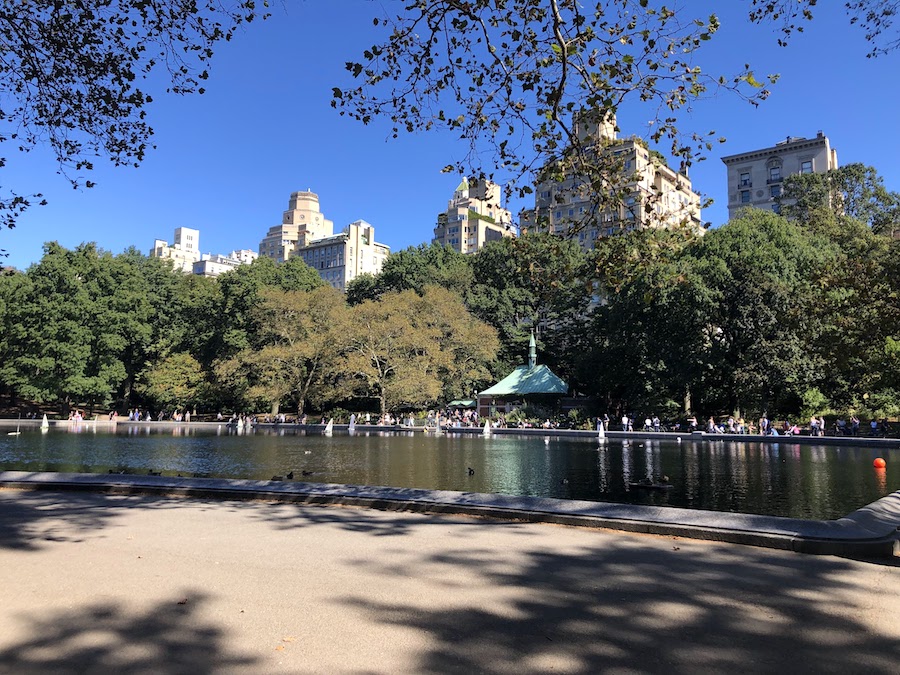toy boats on the conservatory water where stuart little raced in the movie | Better Together Here