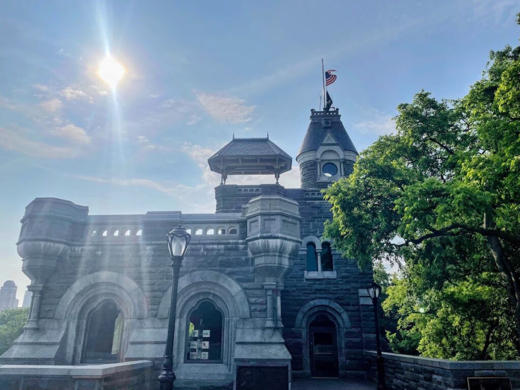 full view of belvedere castle in central park | Better Together Here