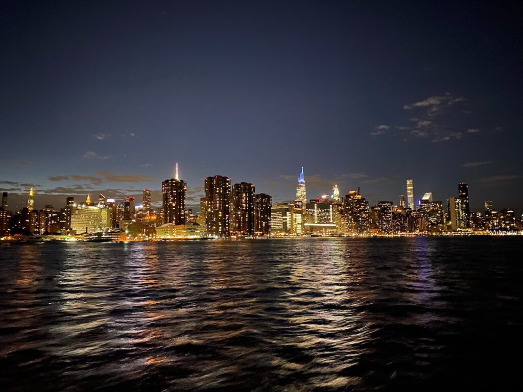 new york city skyline from a boat | Better Together Here
