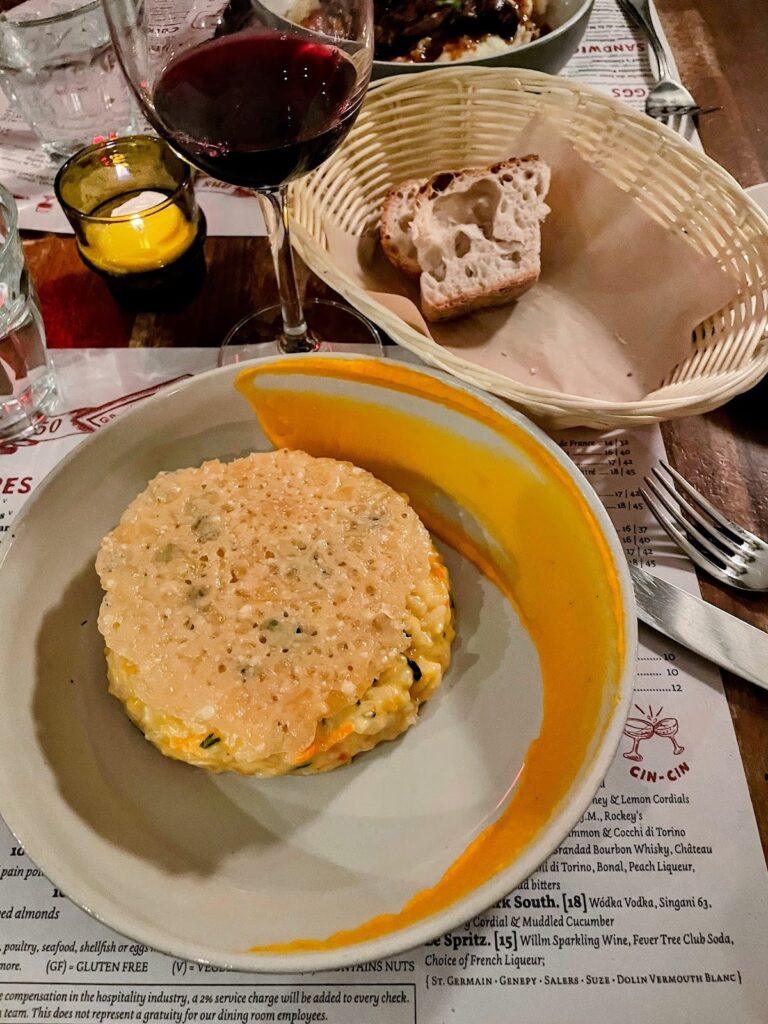 squash risotto at la bonne soupe in midtown new york city | Better Together Here