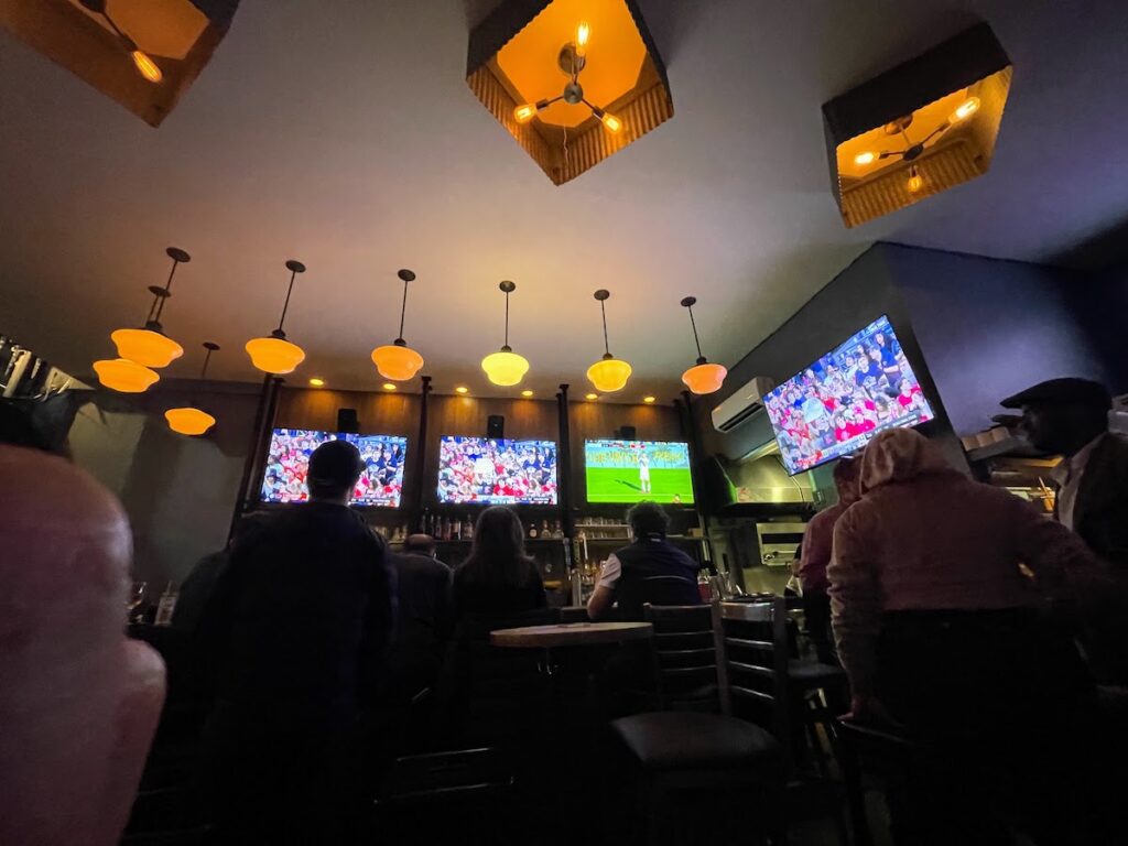 sports on the tv at bodega 88 on the uws | Better Together Here