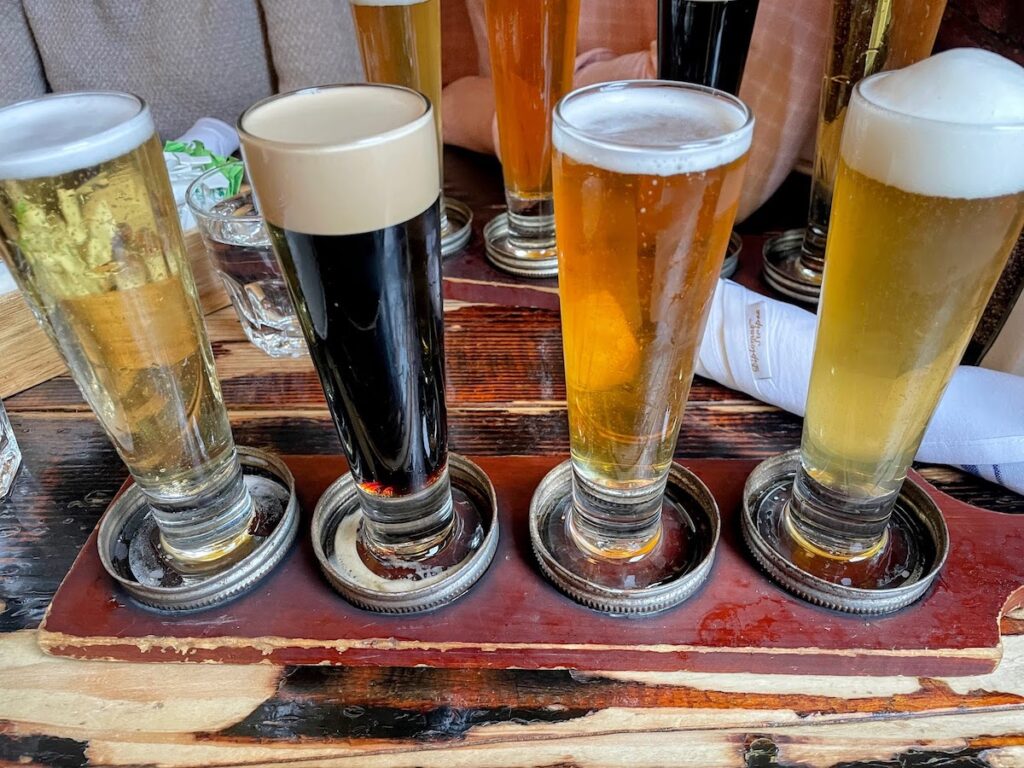 beer flight at jacobs pickles on the upper west side | Better Together Here