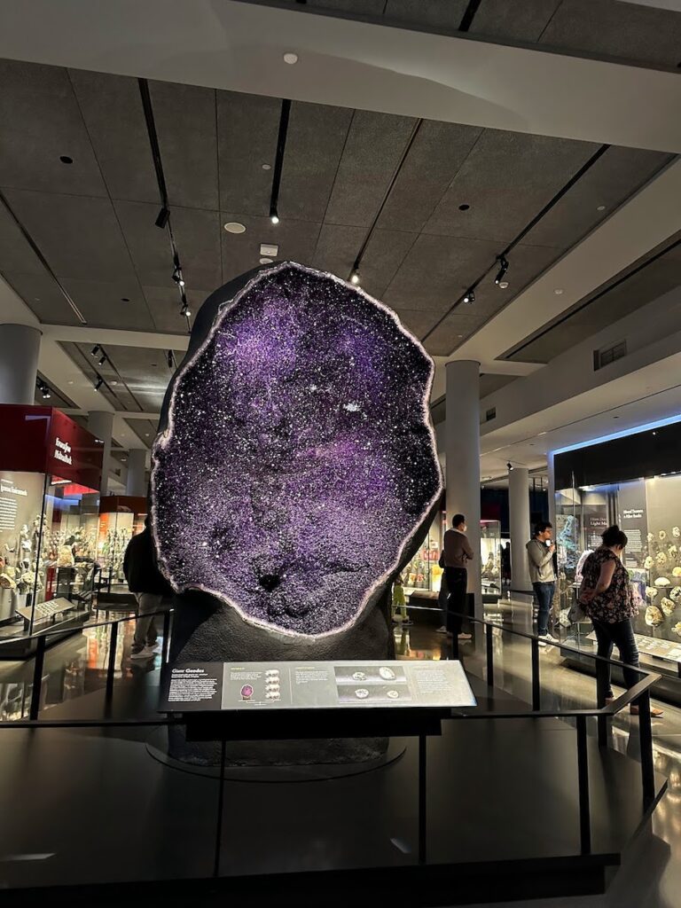 massive geode at the american museum of natural history | Better Together Here