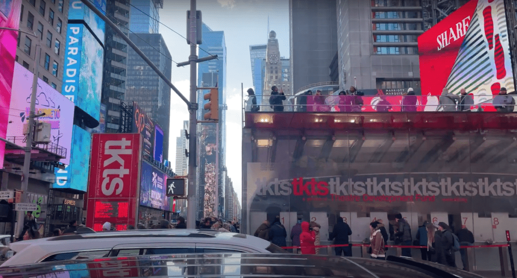 tkts booth is one of the cheapest ways to get broadway tickest in nyc | Better Together Here