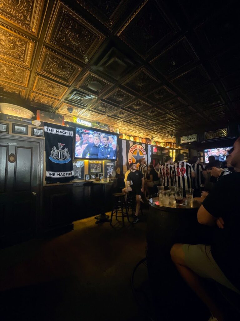 newcastle united bar in nyc peter dillons 36th | Better Together Here
