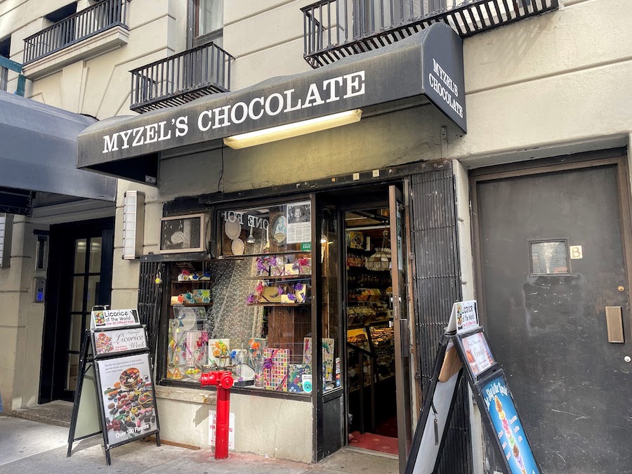 myzel's chocolate nyc storefront | Better Together Here