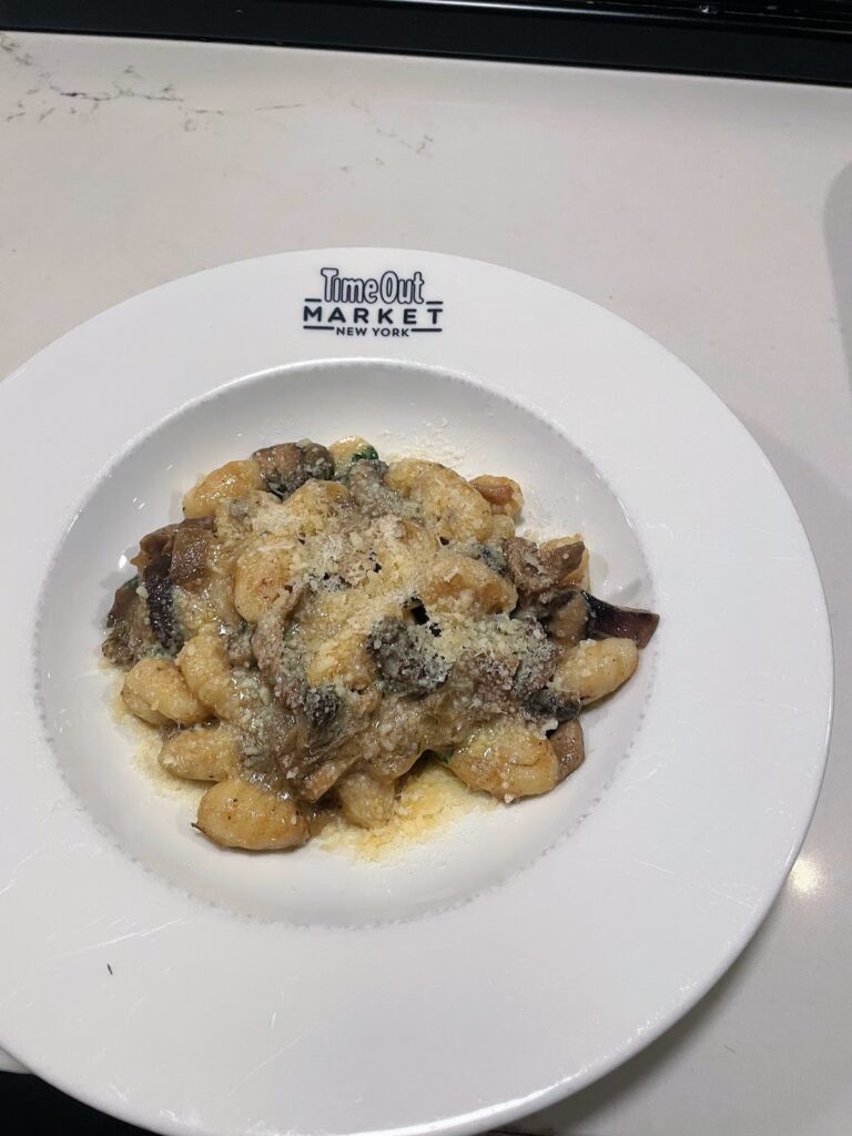 pasta dish from timeout market in dumbo | Better Together Here