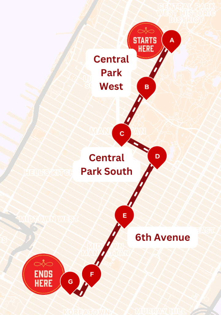 macys thanksgiving day parade basic map with main streets | Better Together Here