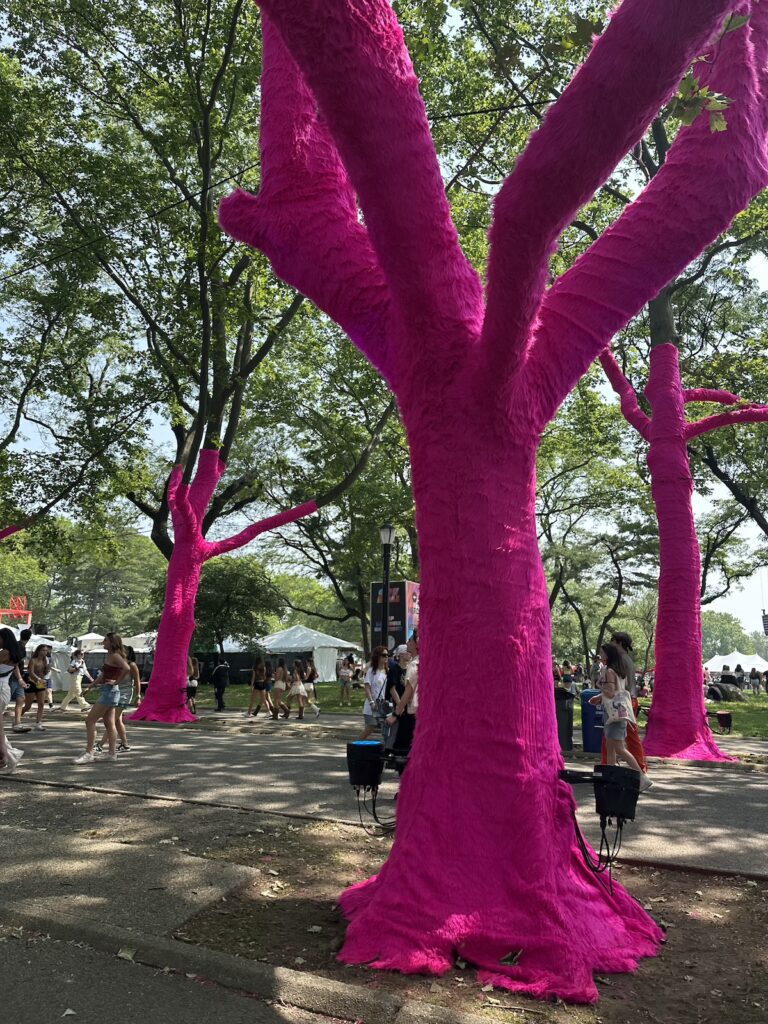 shade and trees at gov ball | Better Together Here