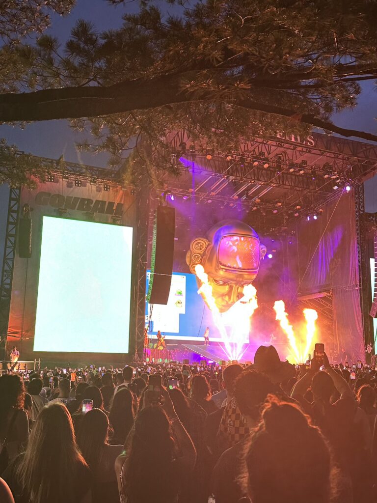 view of secondary stage at gov ball | Better Together Here