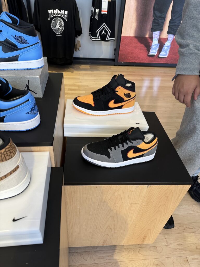 shoes at the nike store in soho nyc | Better Together Here