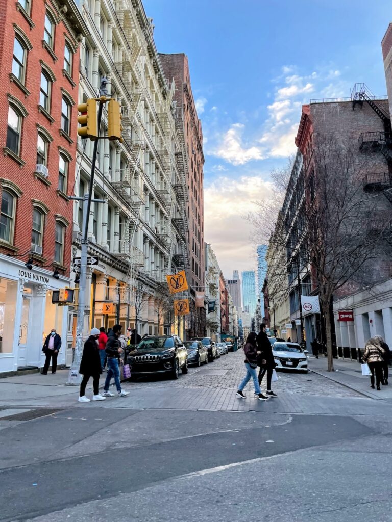 view of streets and buildings in soho nyc | Better Together Here